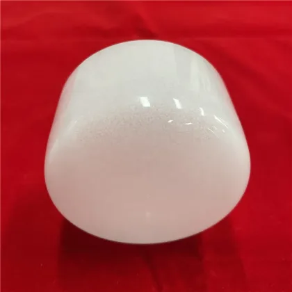 Customized Opaque Melting Crucible - Laboratory Milky White Quartz Crucible