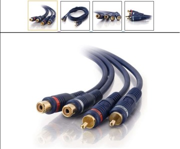 3rca to 3rca cable,audio cable