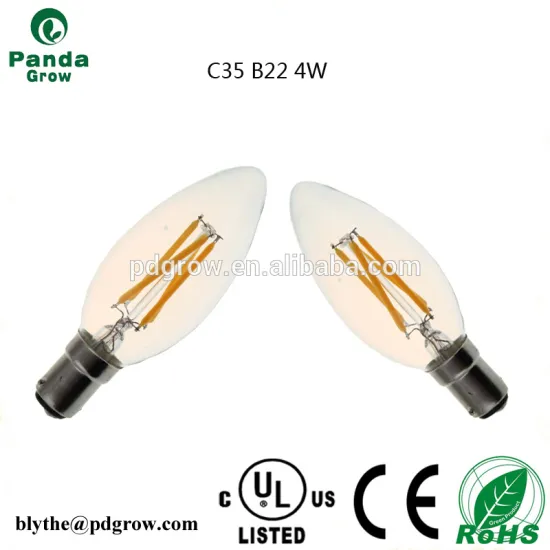 2016 New Dimmable C35 E14 bulb &LED Filament 2W 4W 6W 2200k 2300k 2500k 2700k