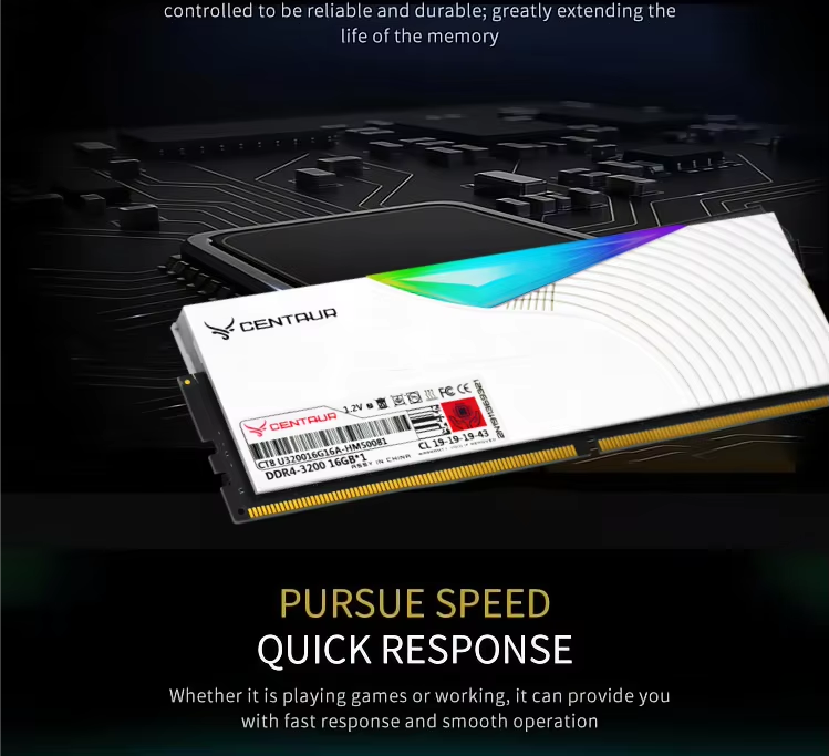 OME White RGB Desktop Memory RAM DDR4 8GB/16GB/32GB China Manufacturers ...