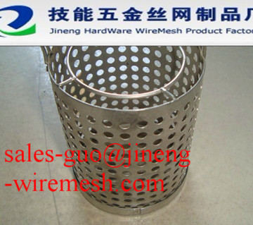 Anping Jineng metal wire mesh plain filter tube/cheap filter tube/Anping filter Filter cartridge