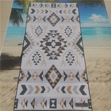 Custom digital printing beach towel for surfing