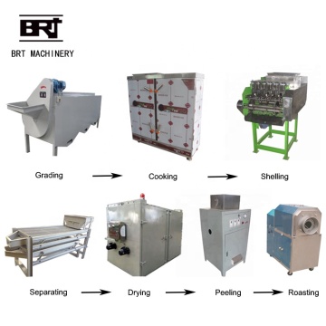 Full Automatic Cashew Processing Machine: Shelling, Grading, Packing, and Roasting