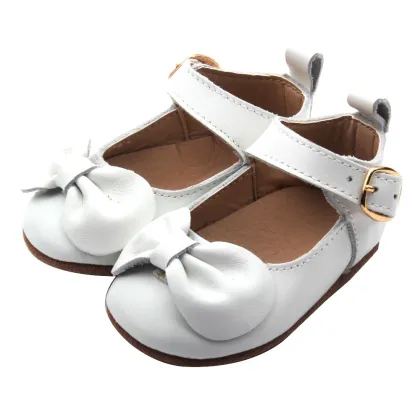2017Fashion Girls Party Shoes Bowknot Honey Girls Shoes
