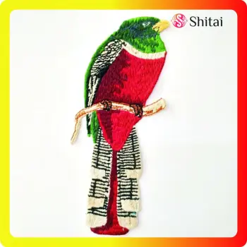 Beautiful brids for decoration garment