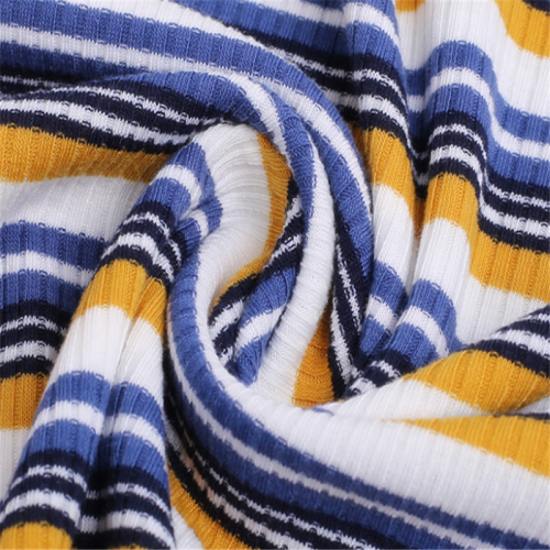 Comfortable Knitted Coarse Needle Stretch Rib Fabrics