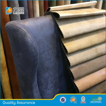 Gold Stamping Sofa Fabric Suede Fabric for Sofa