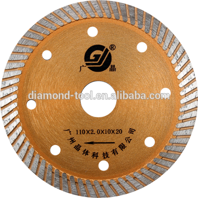 Guangjing Long Life 110mm Gold Turbo Blade Saw Blade Circular