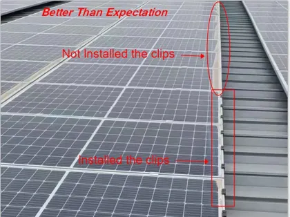 Clenergy Racking Protect Clip for Solar Panels Water Remover and Cleaning