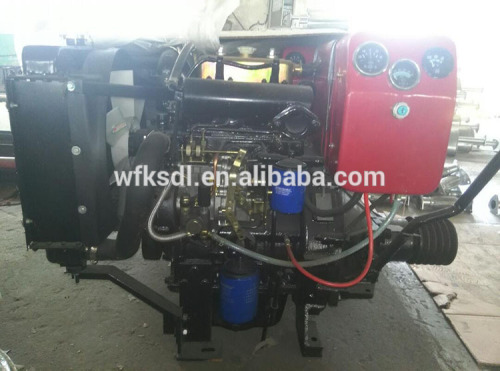 ZH2110p two or twin cylinder water-cooled 24kw fixed power diesel engine