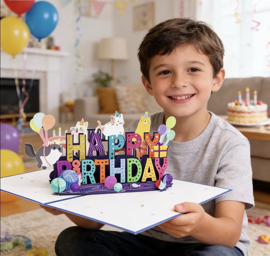 creative birthday pop up cards