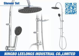 Rainfall Exposed Shower Columns Stainless Steel With Divert