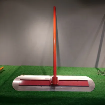 Light and adjustable concrete stamp tool bull float large bull float