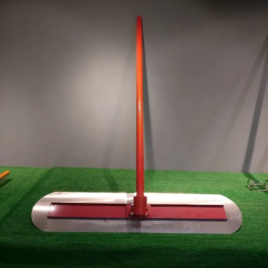 Light and adjustable concrete stamp tool bull float large bull float