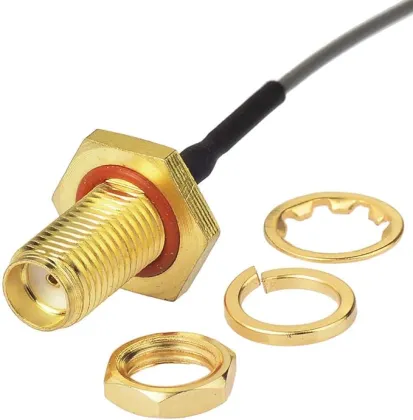 Waterproof SMA Female to IPEX Cable Assembly for Wireless Routers