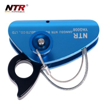 NTR RG-07 aluminium & magnesium alloy open-type rope grab for nylon rope