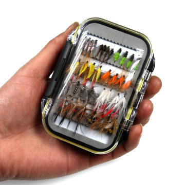 Waterproof Lightweight Fly Fishing Box with Easy Grip and Transparent Lid