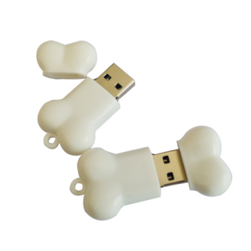Wholesale Cute Cartoon PVC Bone Usb Flash Drive