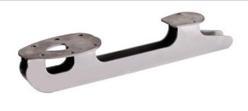 Customized Boys Hockey Speed Skating Blades / Outdoor Ice Skating Blade In Size 27-45#