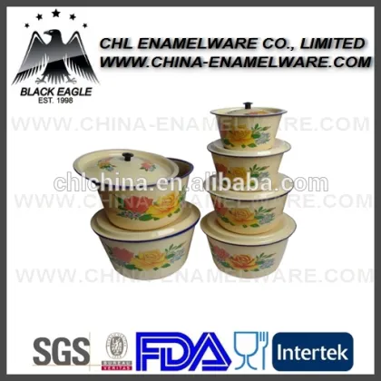 Cheap price enamel hand wash bowl for Saudi Arabia