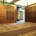 Hotel sound absorbing interior sliding partition