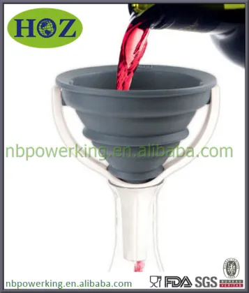 silicone expandable funnel, Collapsible silicone Funnel, silicone funnel
