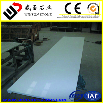 top brand cheap prefabricated quartz kitchen countertops, chinese shiny quartz countertops