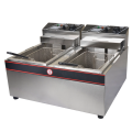 Double Cylinder Double Screen Electric Gas Fryer