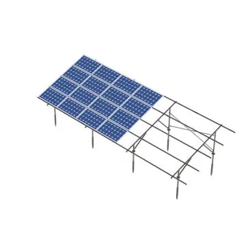 Hot-Dipped Galvanized C-Steel Solar Panel Ground Mounting Racking
