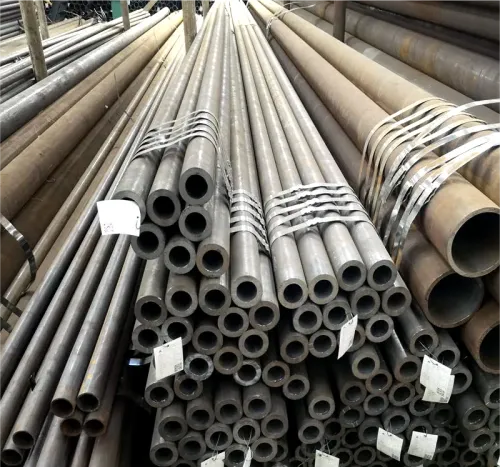 SS400 Large Diameter Round Mild Carbon Steel Pipe