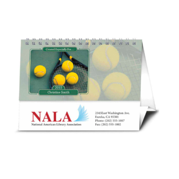 Customized 13 sheets Desk Calendar
