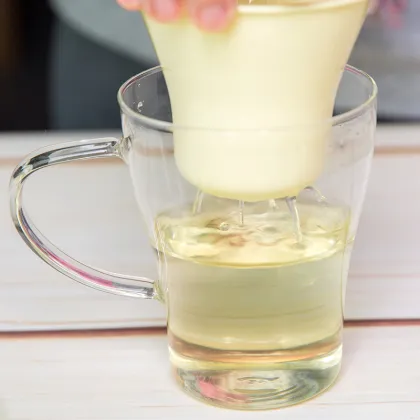 Glass Tea Cup Double Wall Glass Cup