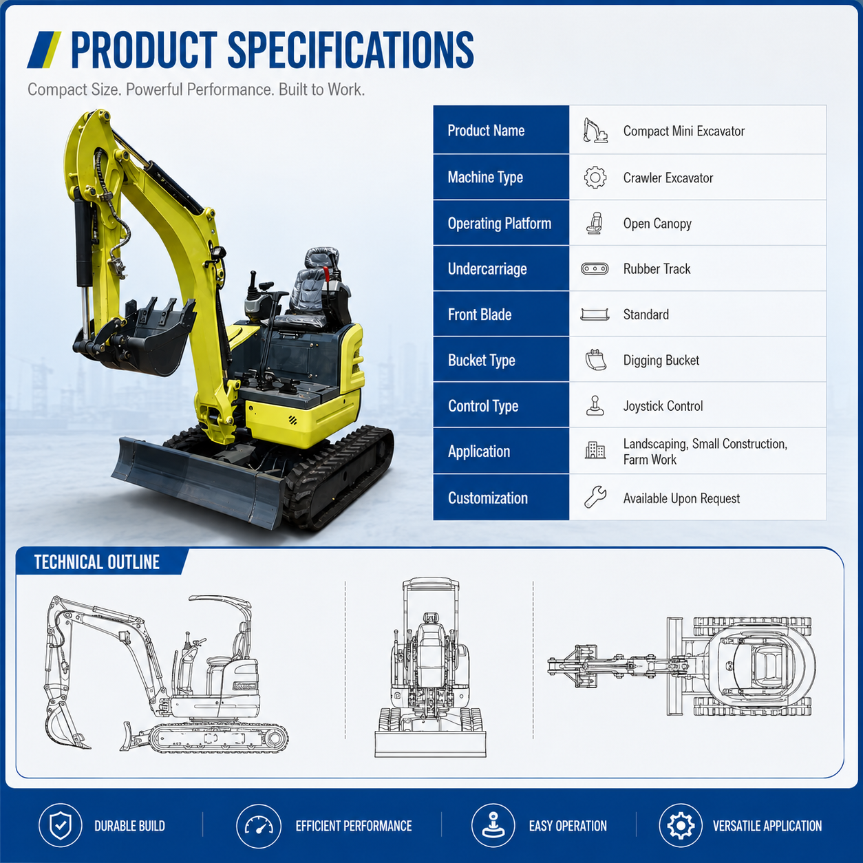 20F mini excavator6