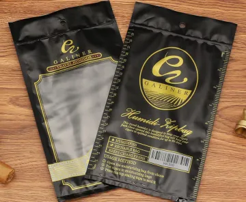 Custom Printed PE Ziplock Resealable Gravure Printing Cigar Packaging Bag