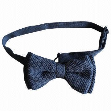Silk knitted bowtie, small orders are welcome