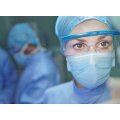 Nonwoven disposable surgical face mask