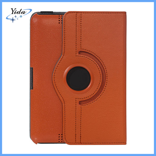 Orange PU leather Stand Case for Kindle Fire HD 7