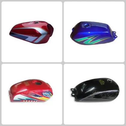 Colorful motorcycle fuel tank gas tank