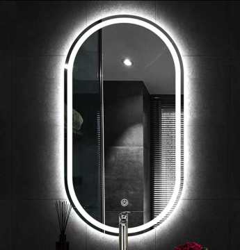 Internet Celebrity Runway Arch Shape LED Bathroom Mirror