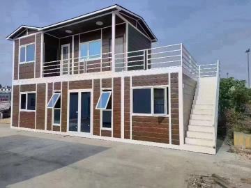 Folded Steel Panel Mobile Homes with Polyurethane Insulation