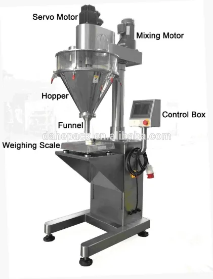 Semi Automatic Reliable Weigh-Fill Powder Filling Machine