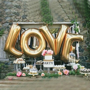 16'' 40'' 26 letters foil balloon party balloon