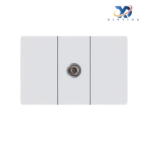 Soket dengan dua suis kawalan tunggal