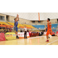 HKF-1001 FIBA Approved Electric Foldable Basketball Backstop