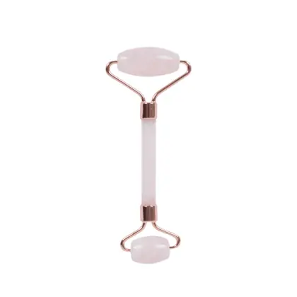 Rose Quartz Jade Roller Set Massage Tool