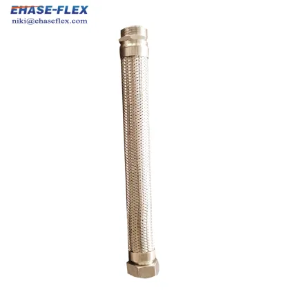 Flexible pipe connections to pumps
