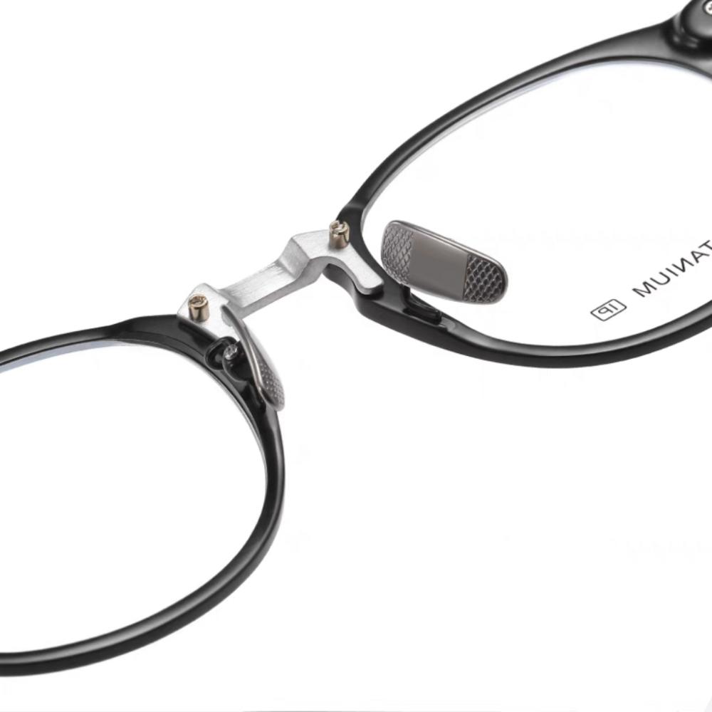 designer oval glasses