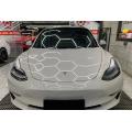 Glossy Light Grey Car Wrapping 1.52*18M