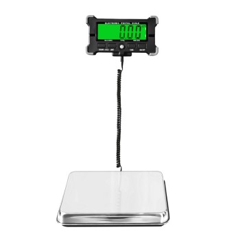 PS21 Stainless Steel Digital Scale - 200KG/120KG/440Lbs Electronic Postal Scale with LCD Backlight