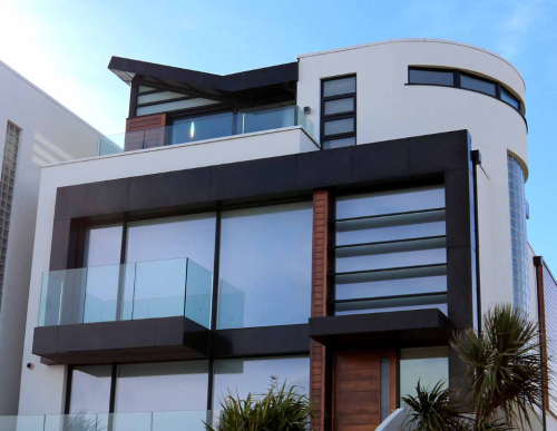 Aluminum doors and windows for villas